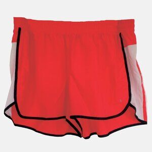 Danskin Now 4X NEON ORANGE Women's Active Woven Running Shorts